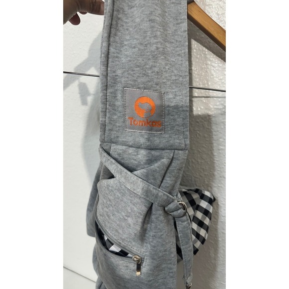 Tomkas Dog Carrier Sling Small Dogs & Cats Gray Adjustable Pet Shoulder Bag - Picture 3 of 6